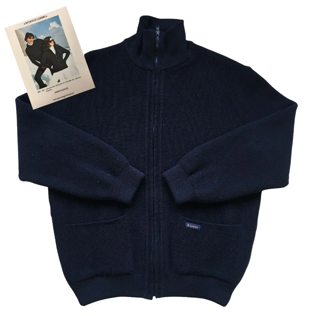 Blouson remaillé pour homme - seconde main