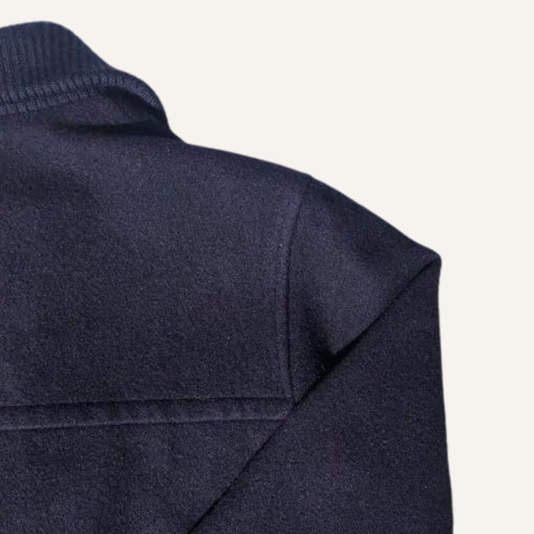 Blouson zippé bleu marine - Homme - seconde main - Image 2