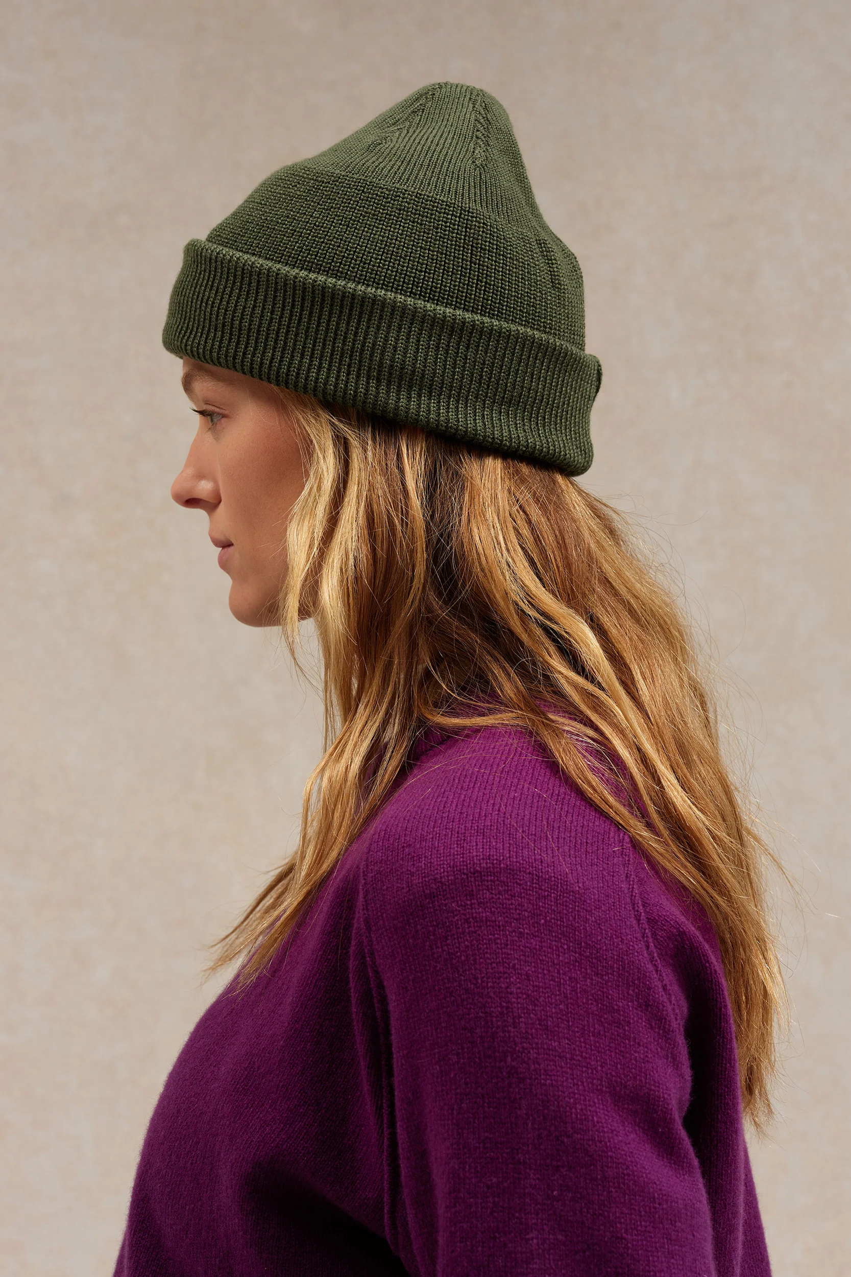 Le véritable bonnet de la Marine nationale olive kaki - Image 2
