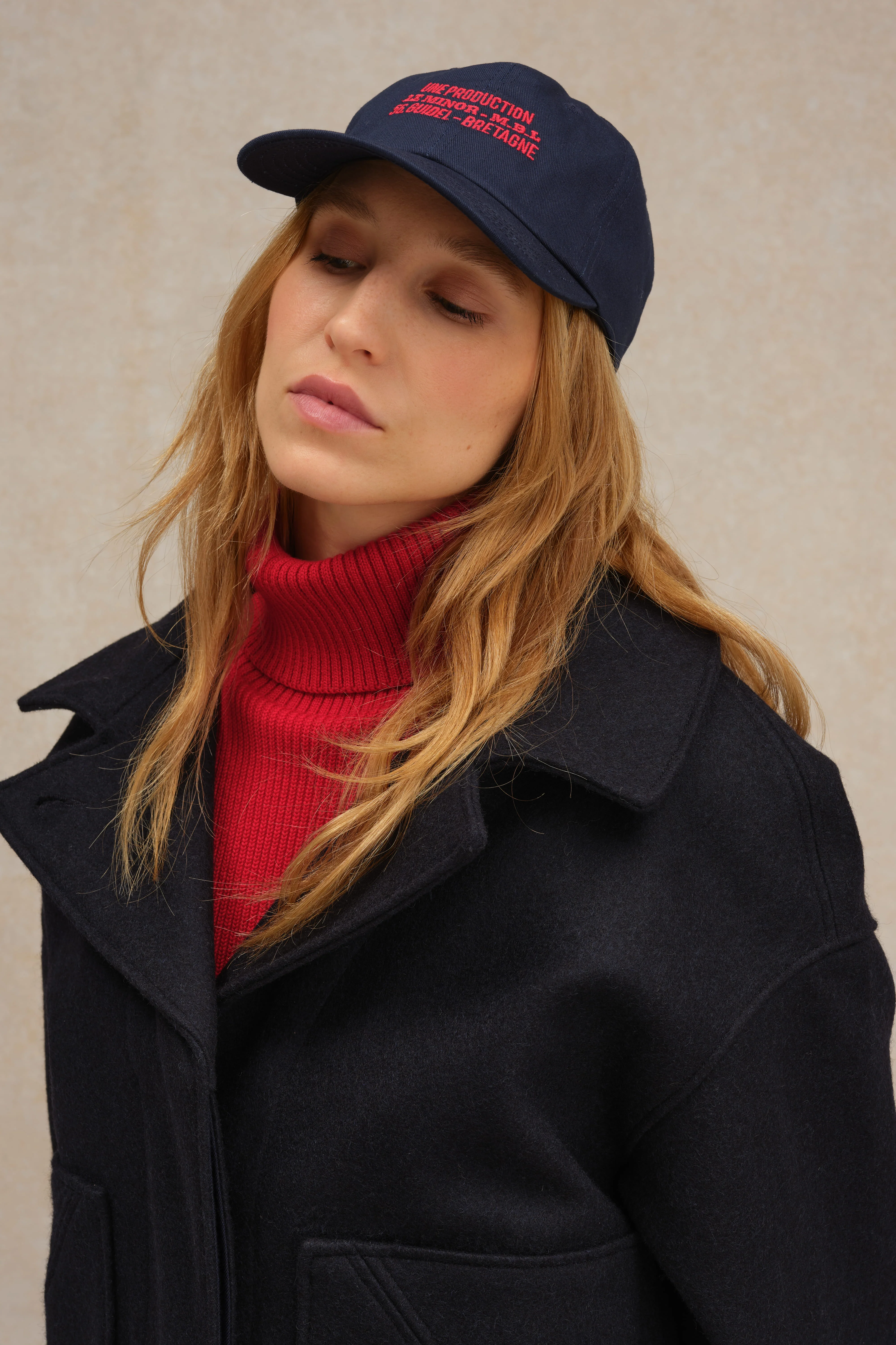Caban bleu marine pour femme - Image 6
