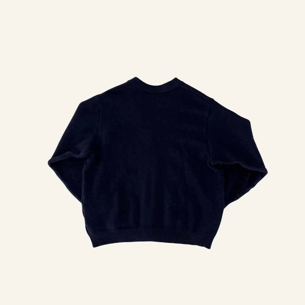 Cardigan bleu marine - Seconde main - Image 2