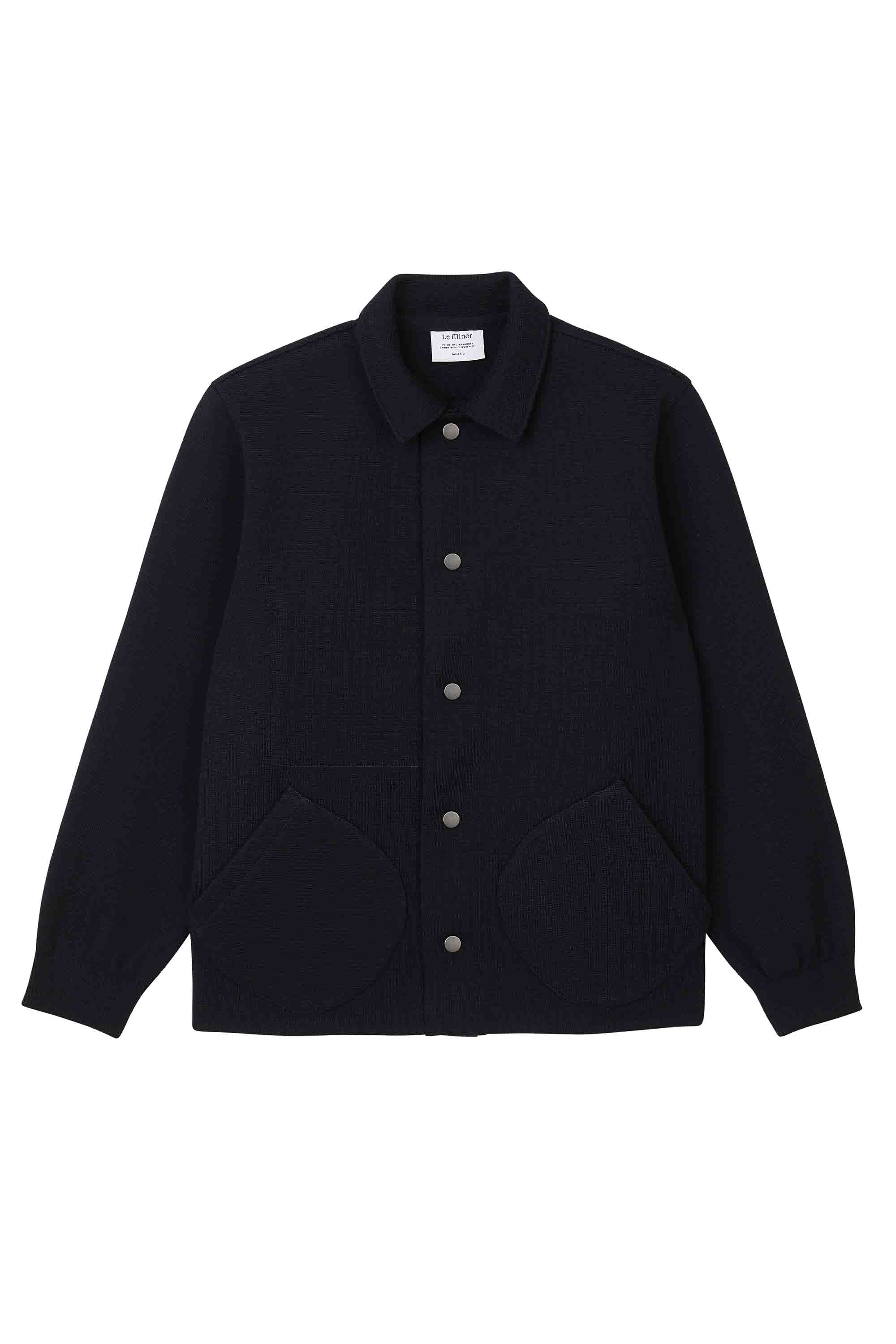Coach jacket bleu marine pour homme - Image 4