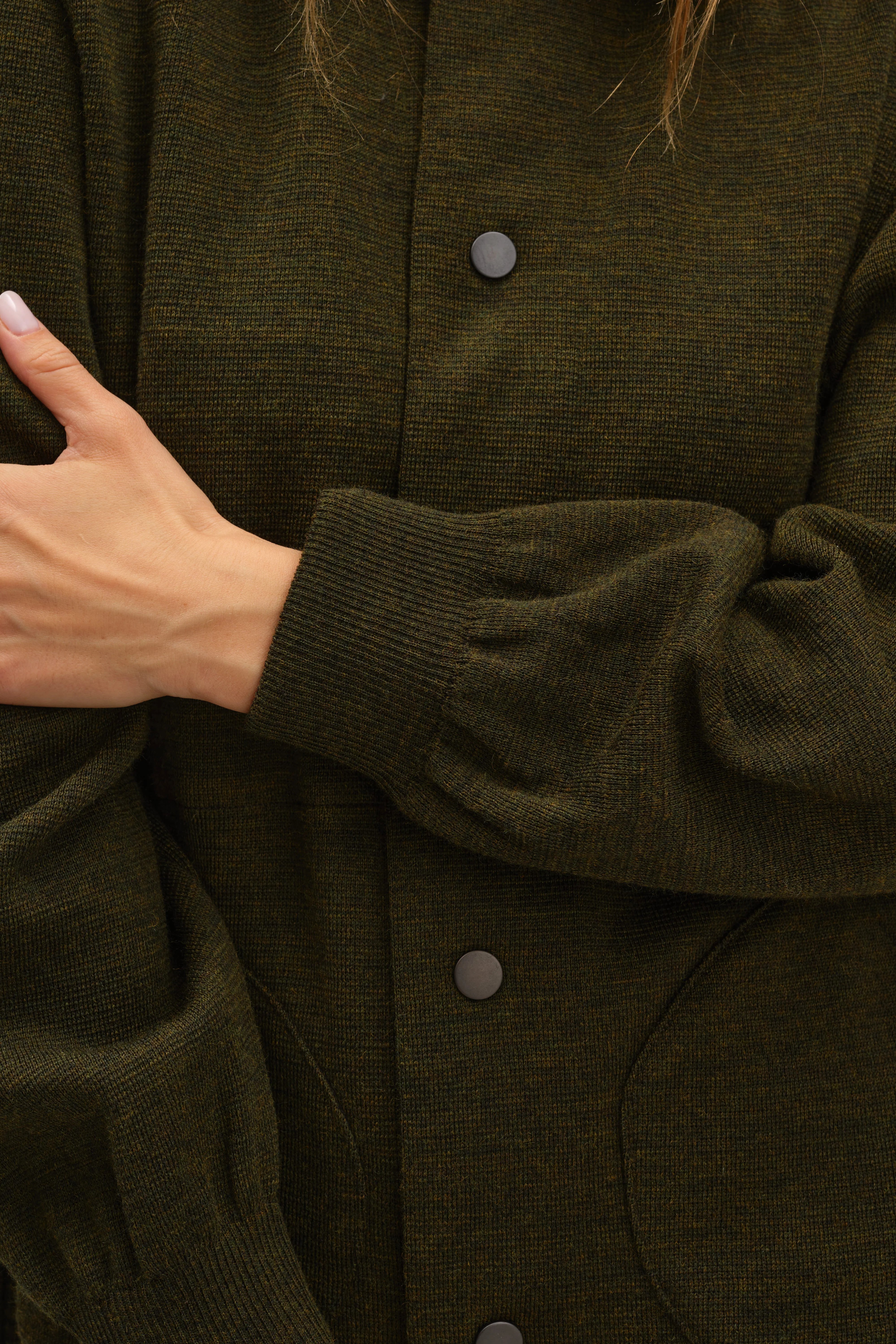 Coach jacket olive pour femme - Image 3