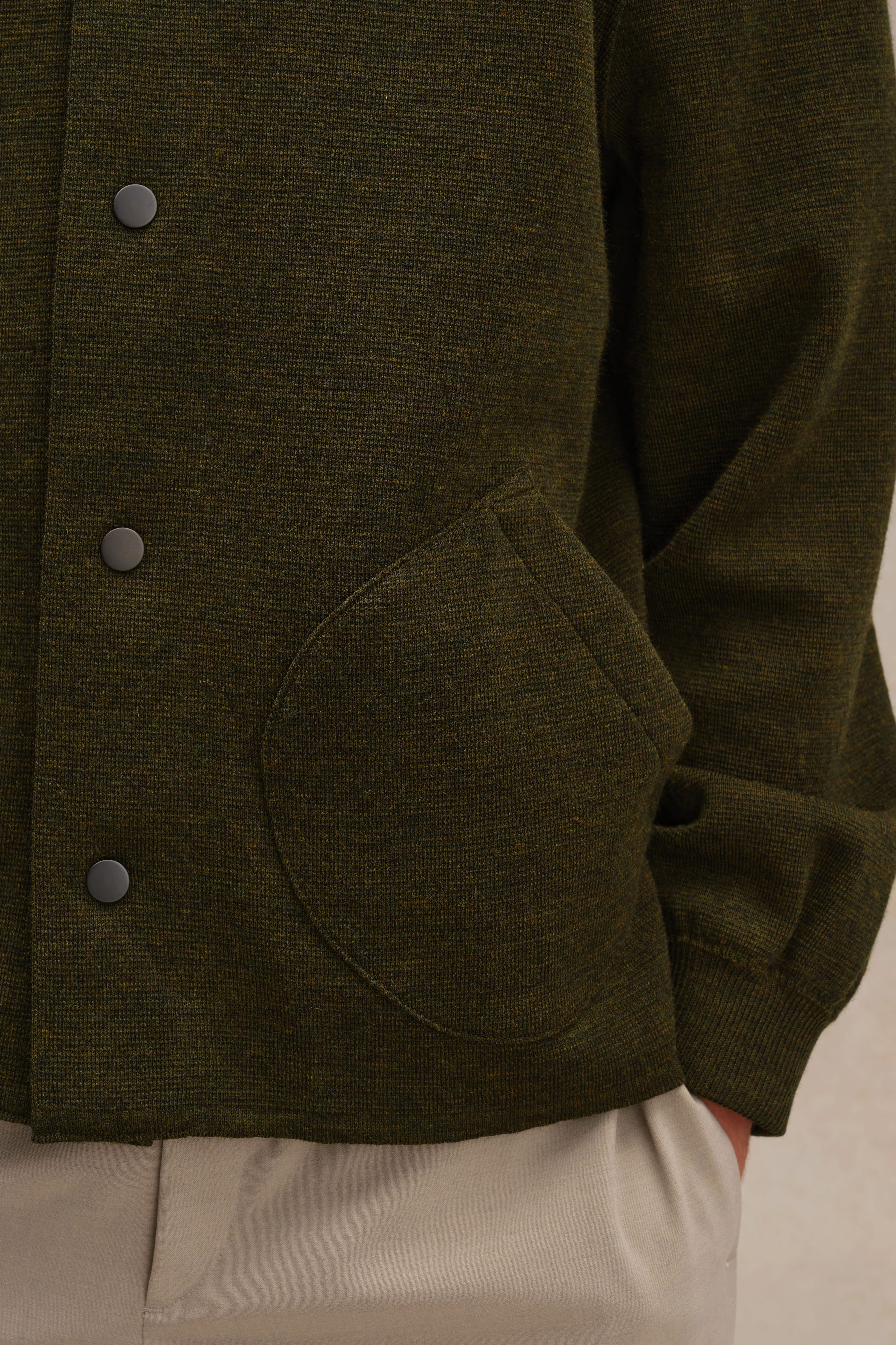 Coach jacket olive pour homme - Image 3