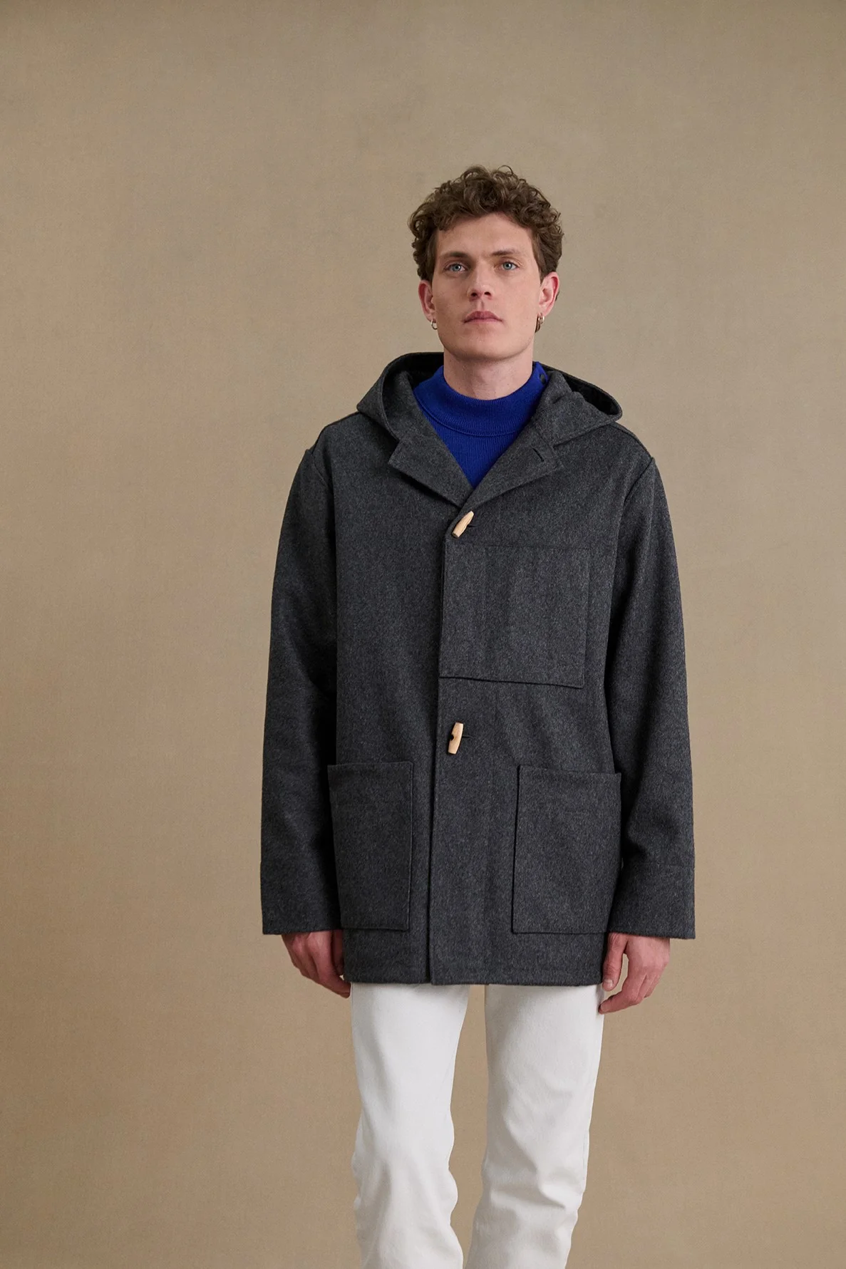 Le Kabig Le Minor gris pour homme - Image 4