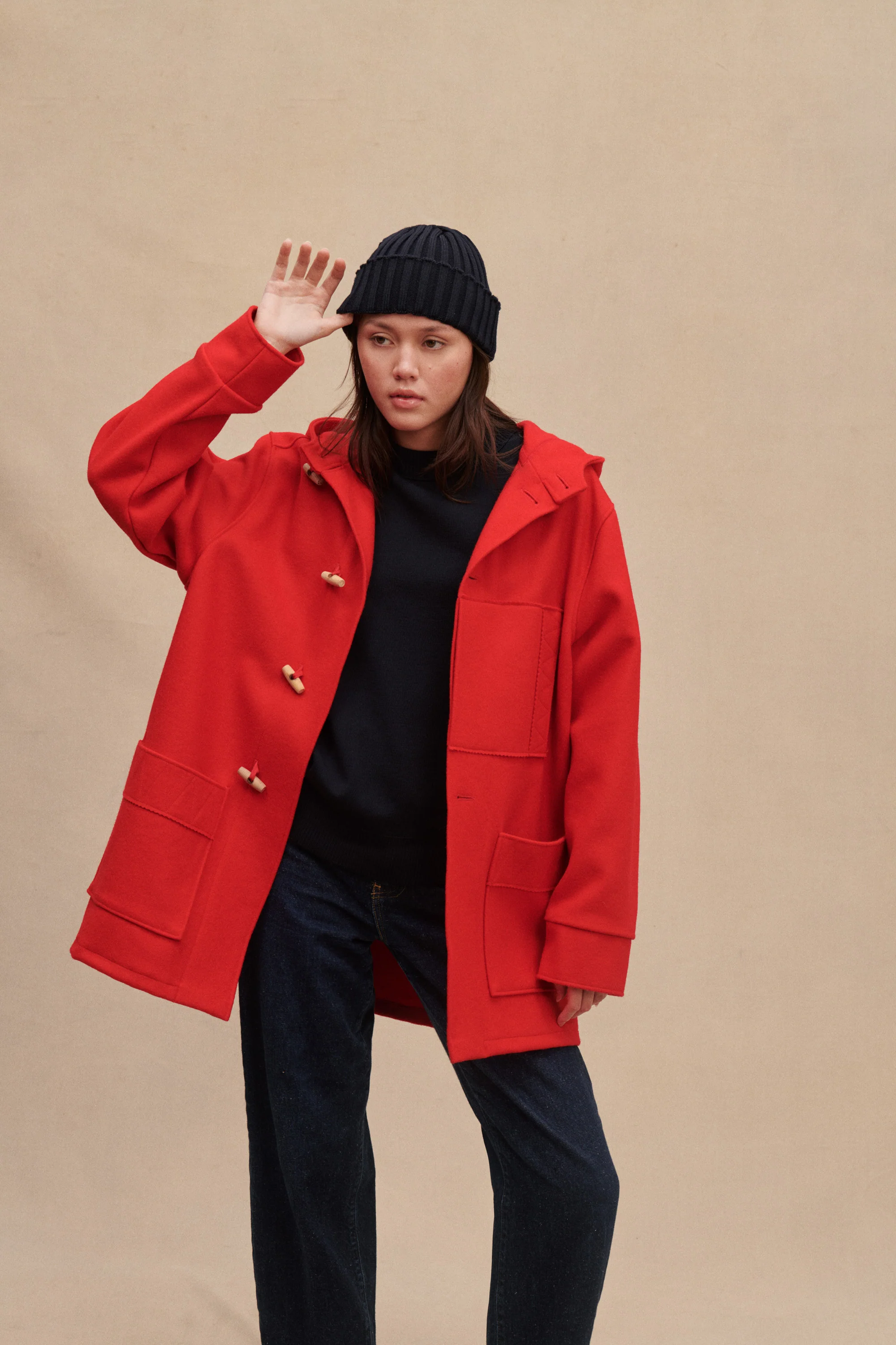 Le Kabig Le Minor rouge pour femme - Image 3