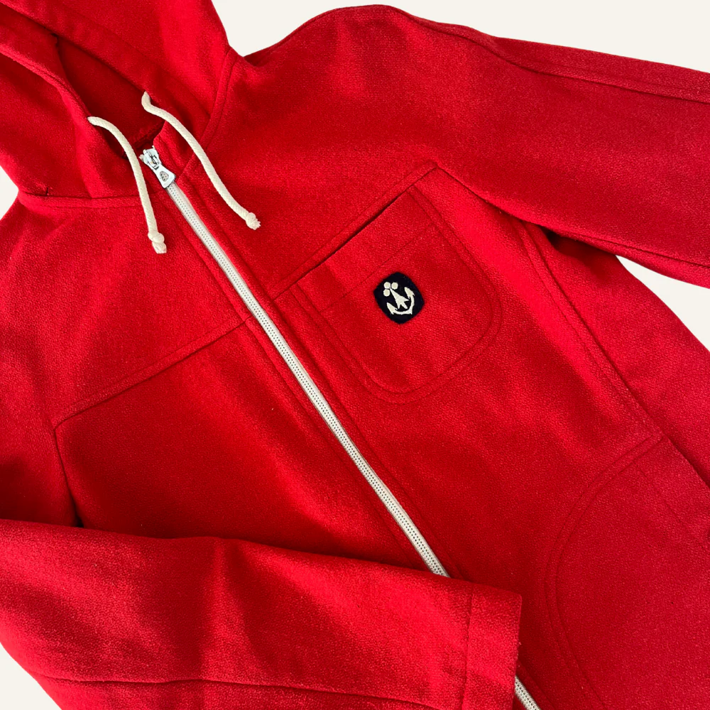 Manteau rouge pour enfant - Seconde main - Image 4