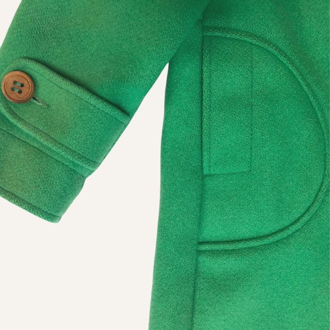 Manteau vert - enfant - Image 4
