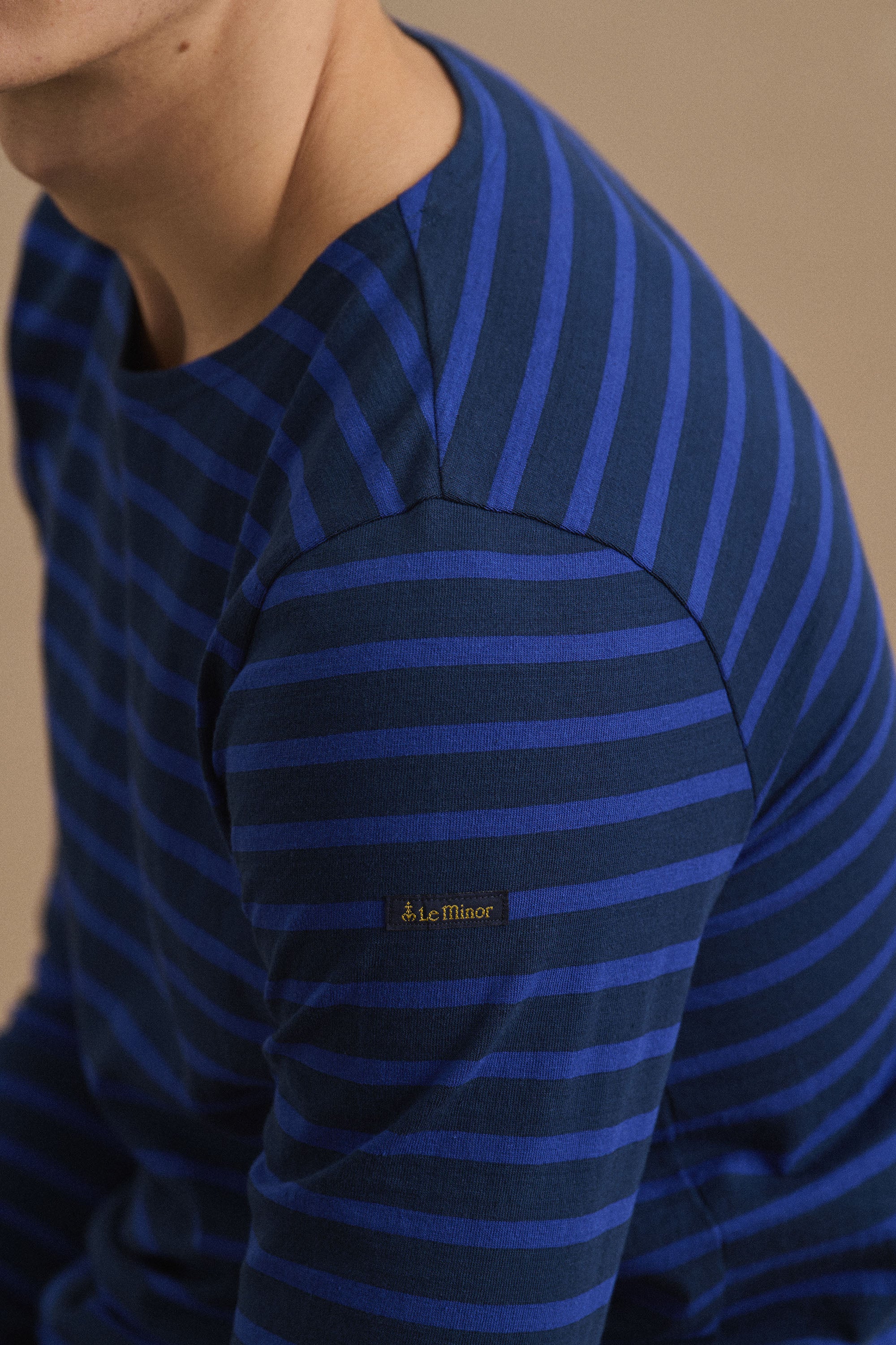 Marinière bleu marine et roi - Image 3