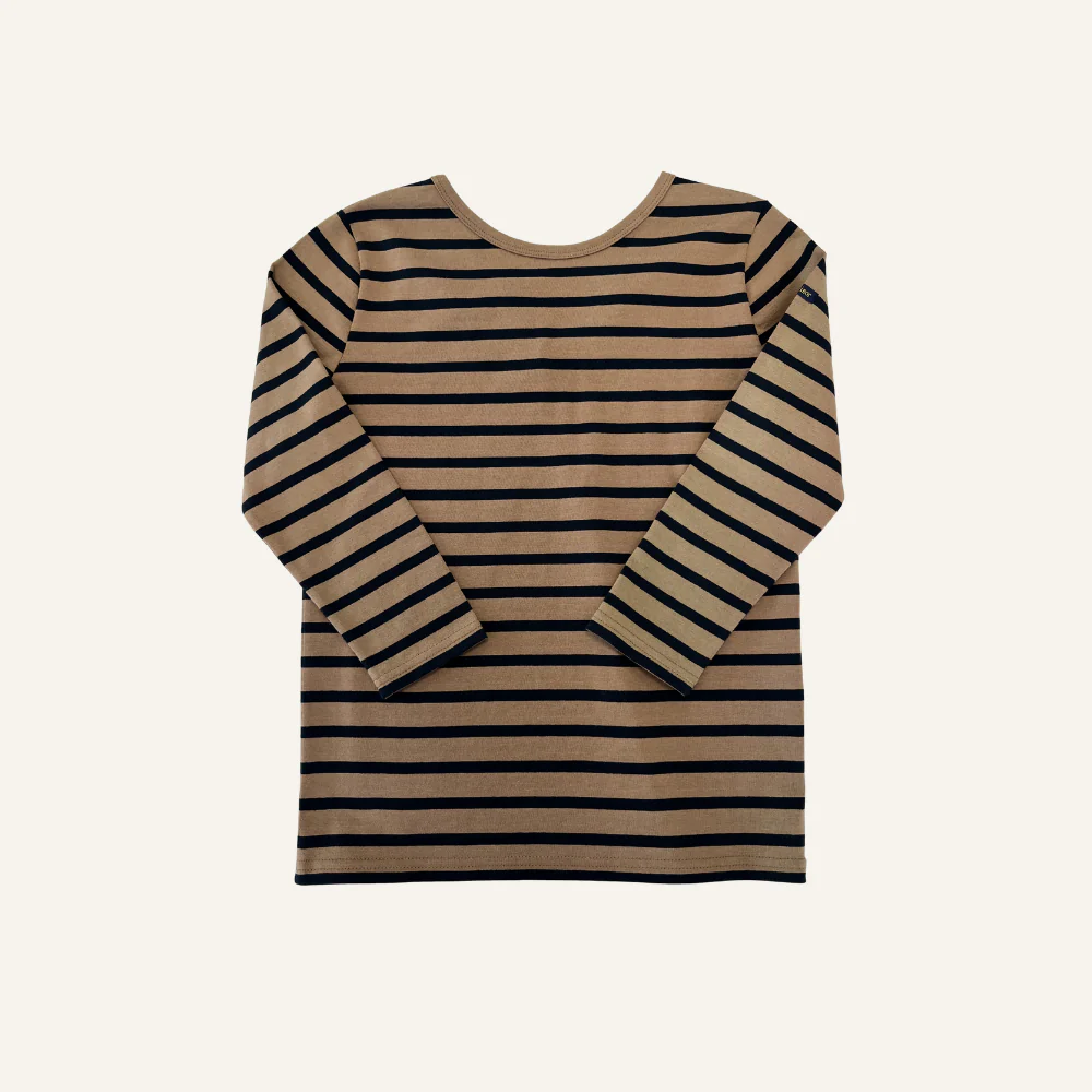 Marinière marron et noir pour femme - Seconde main - Image 2