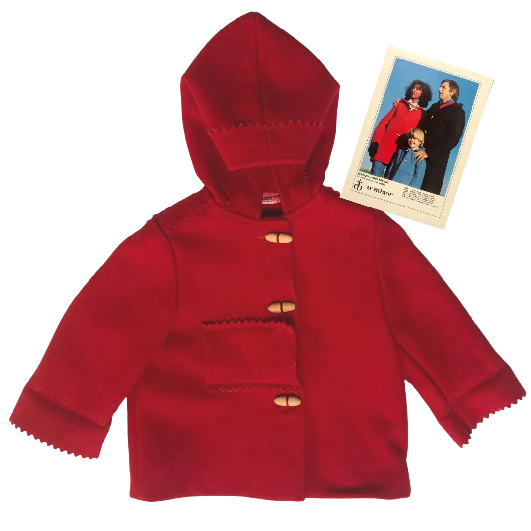 Petit manteau rouge enfant - seconde main