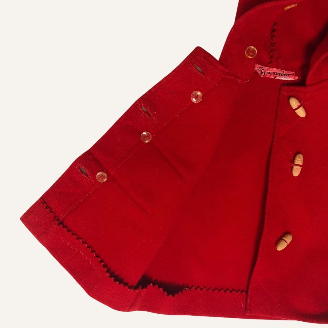 Petit manteau rouge enfant - seconde main - Image 3