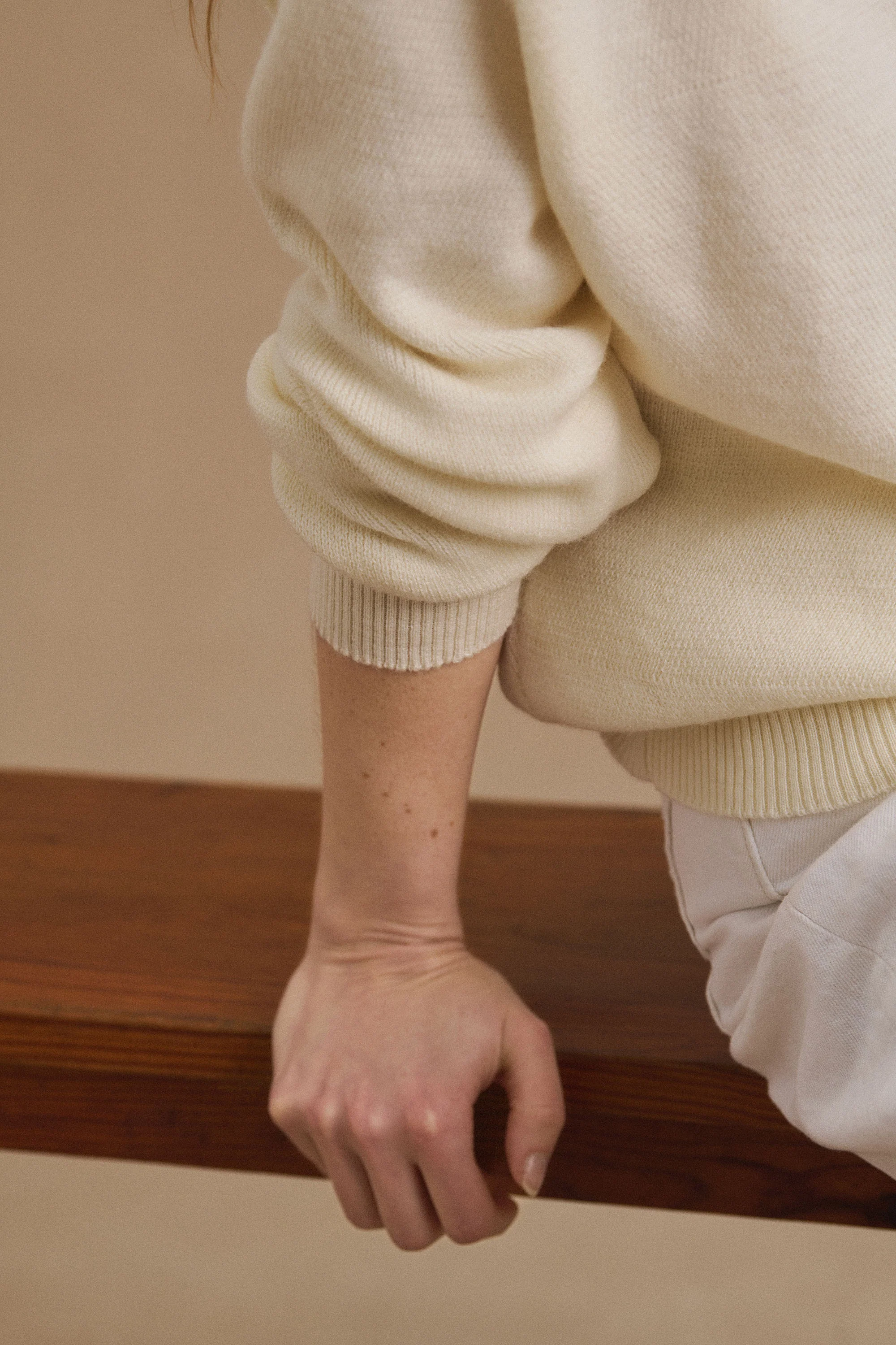 Polo Ange écru pour femme - Image 3