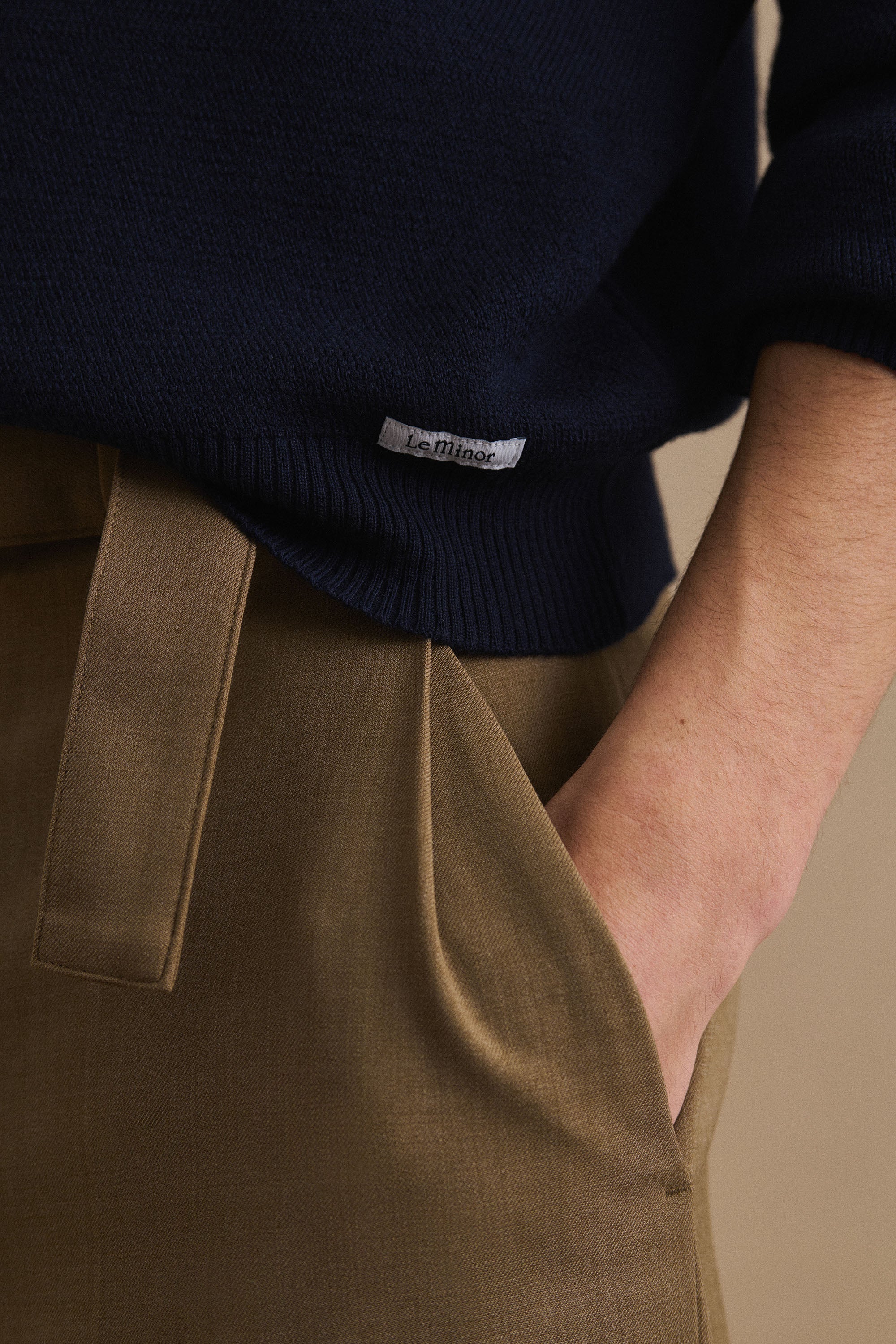 Polo Ange marine pour homme - Image 7