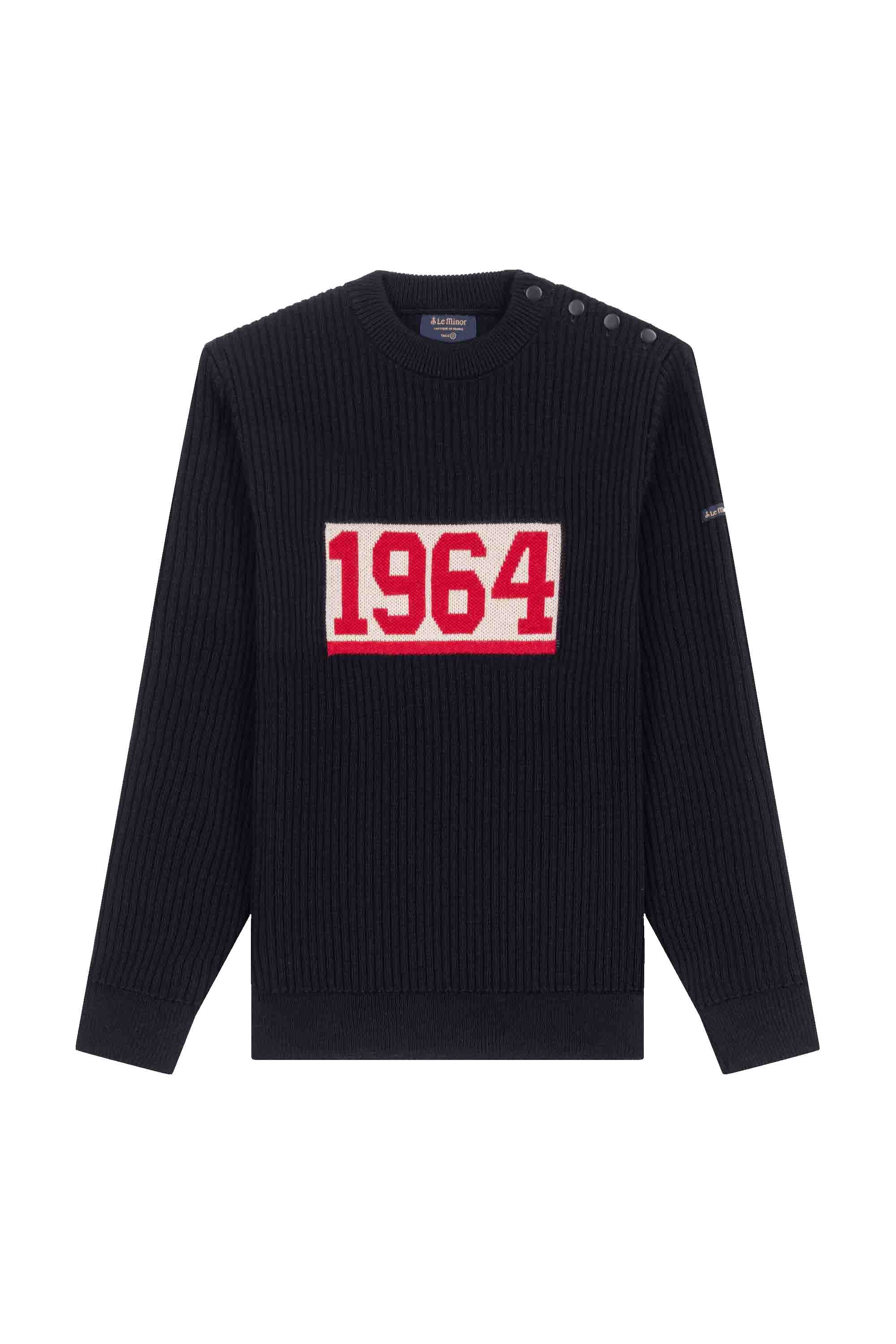 Pull marin 1964 bleu marine pour femme - Image 4