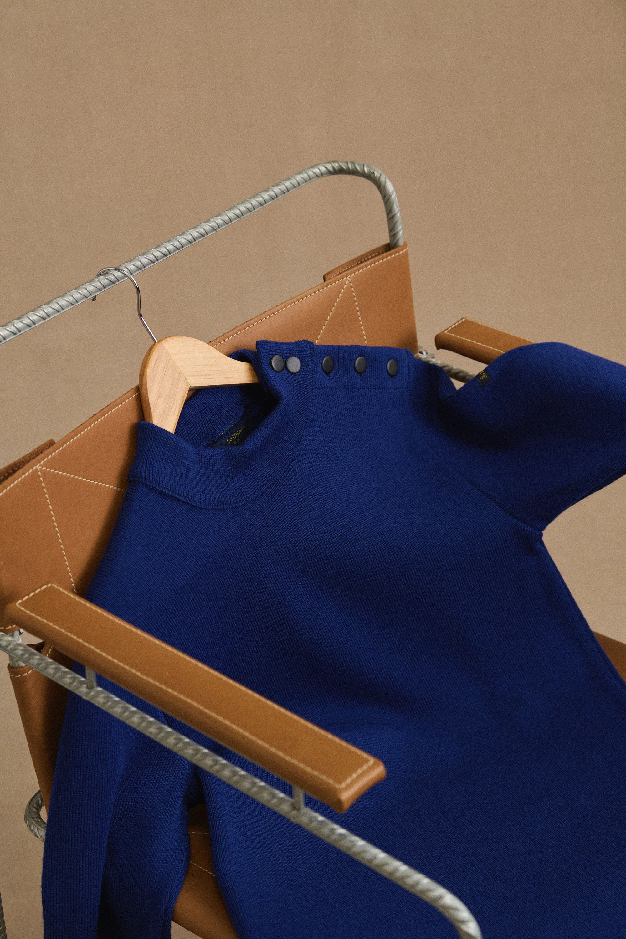 Pull marin bleu roi pour homme - Image 5