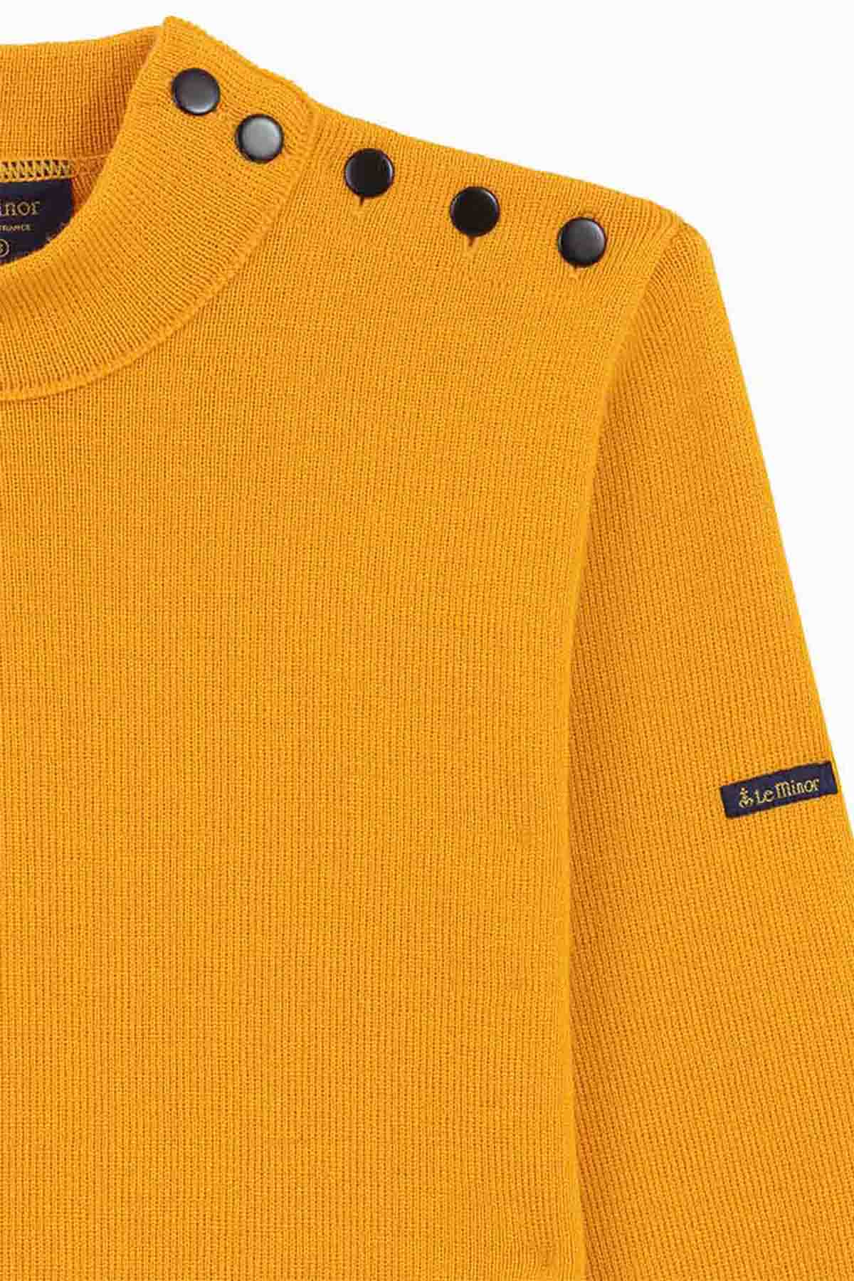 Pull marin jaune pour femme - Image 5