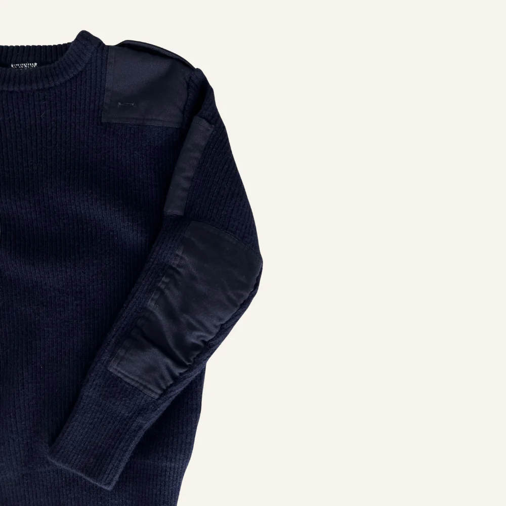 Pull officier bleu marine  - Seconde main - Image 4