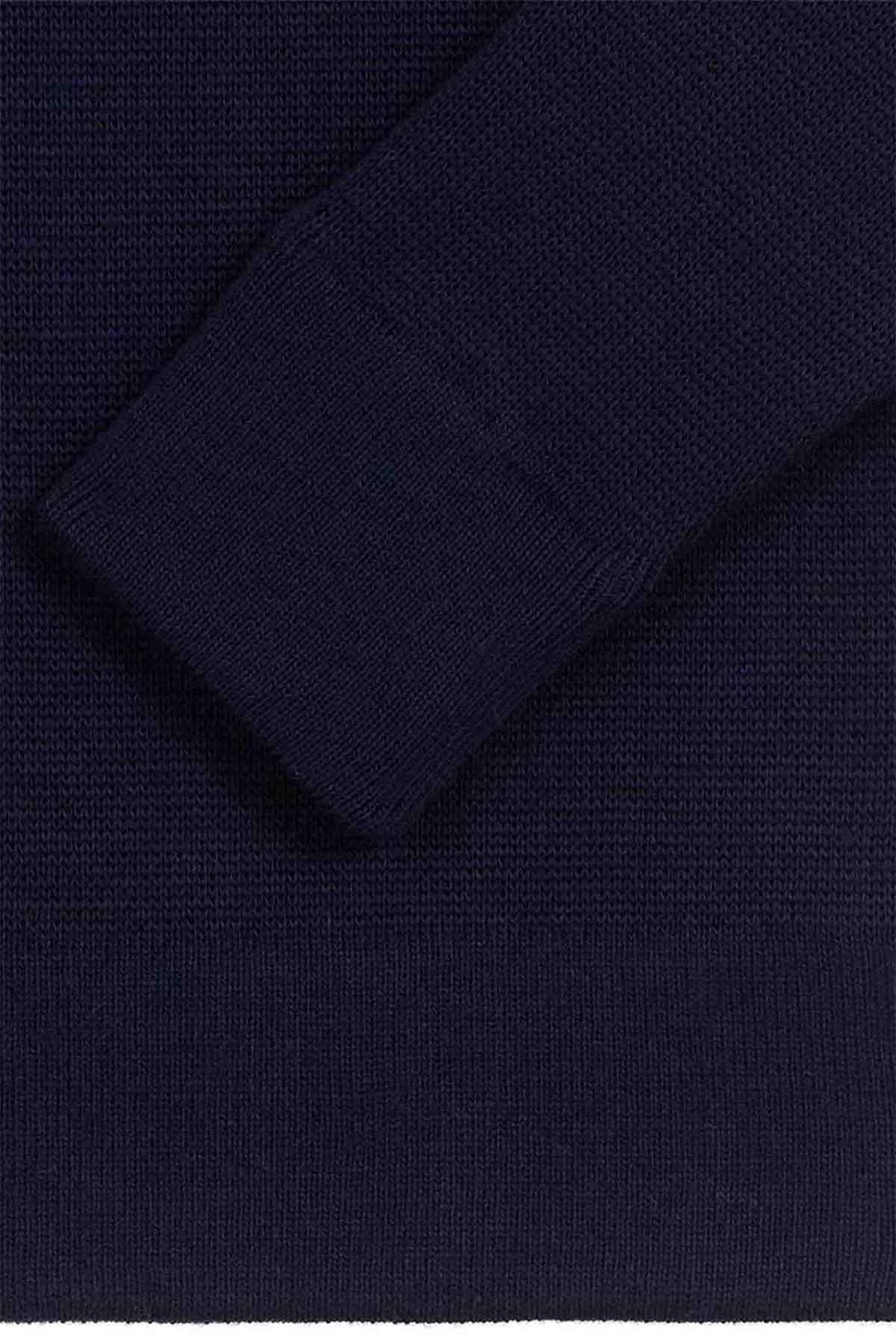 Pull sous-marinier bleu encre pour homme - Image 5