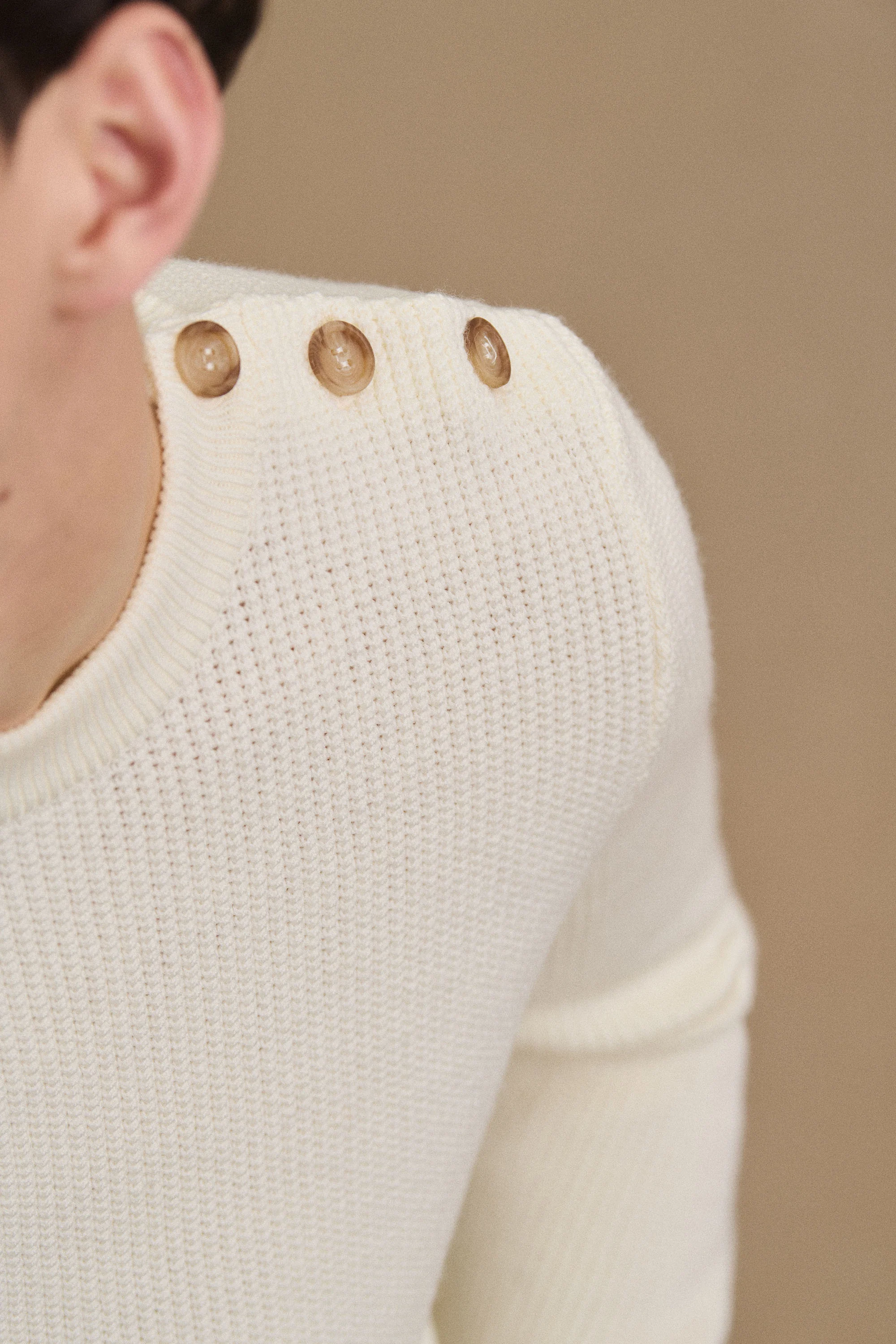 Pull Yacht écru pour homme - Image 2