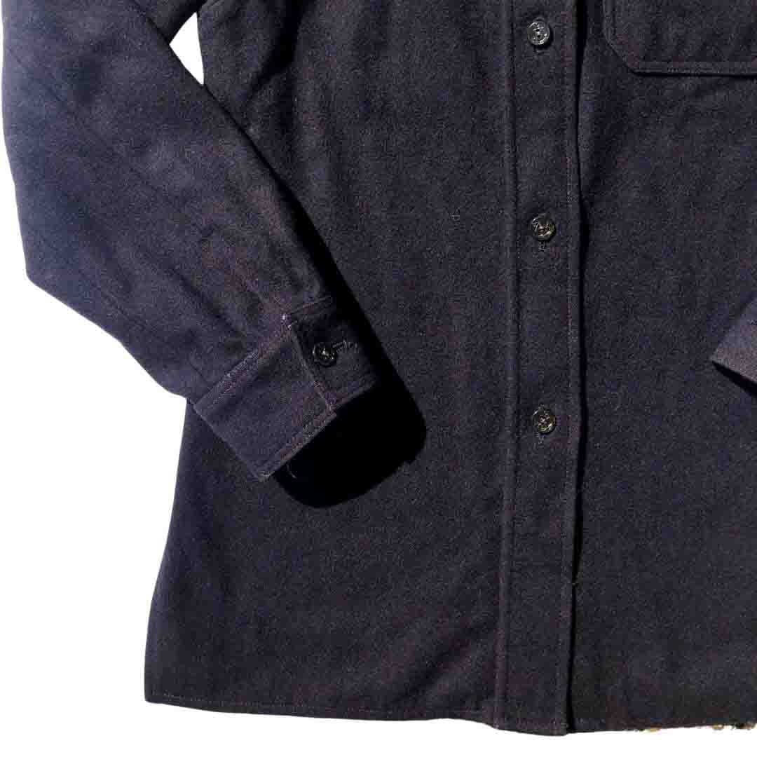 Surchemise bleu marine pour femme - seconde main - Image 3