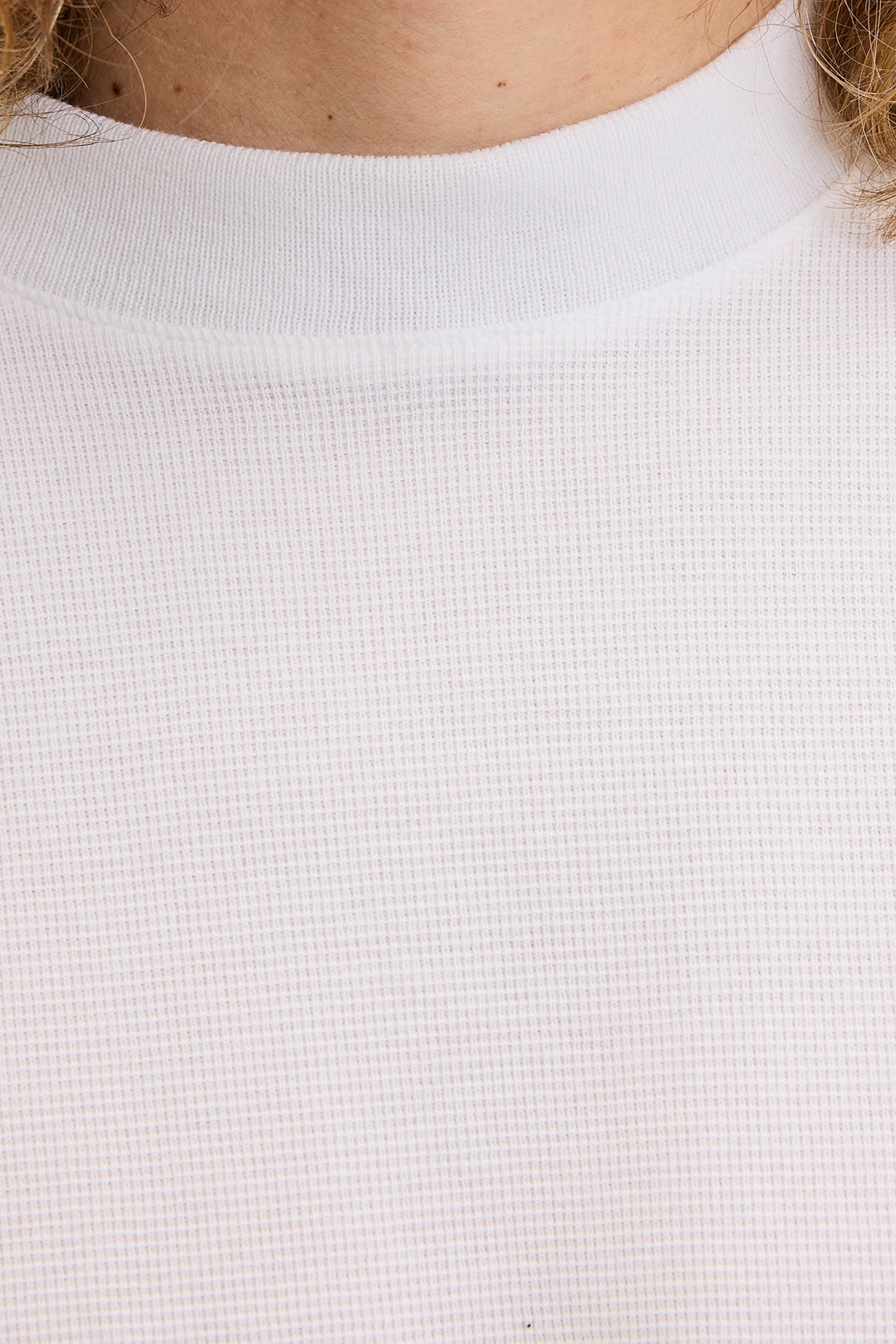 T-shirt Andy nid d'abeille blanc - Image 3