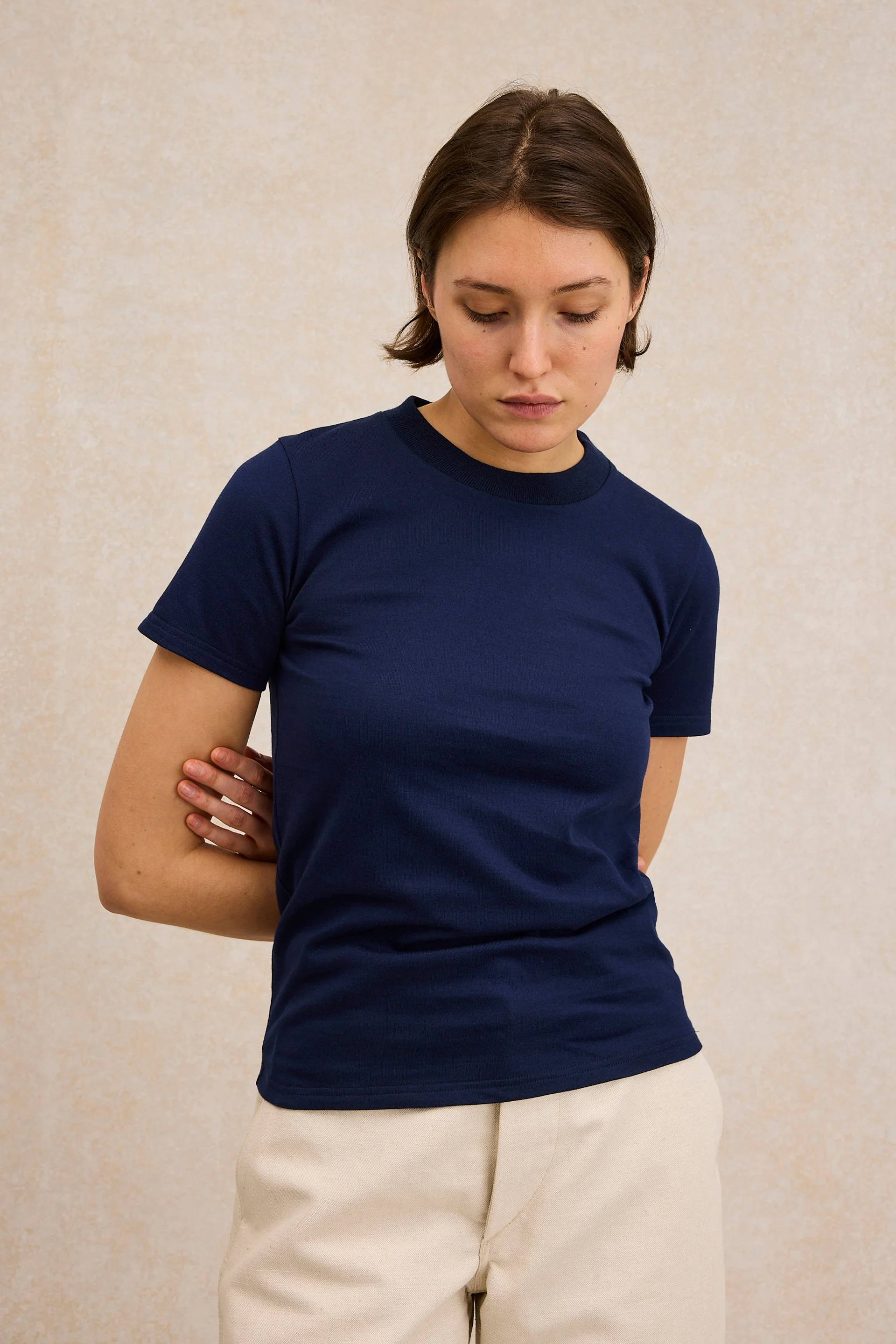 T-shirt Vic bleu marine