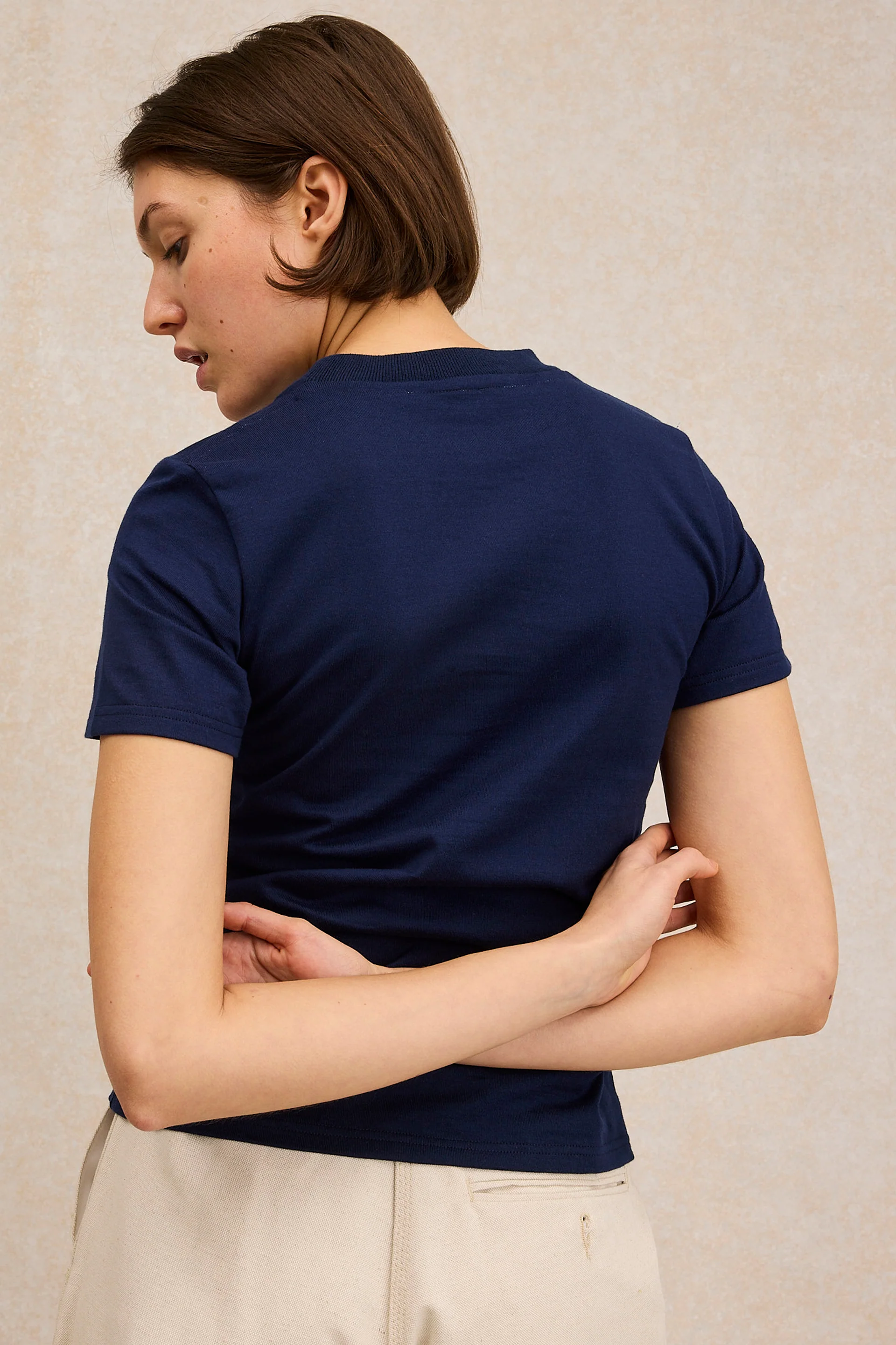T-shirt Vic bleu marine - Image 2