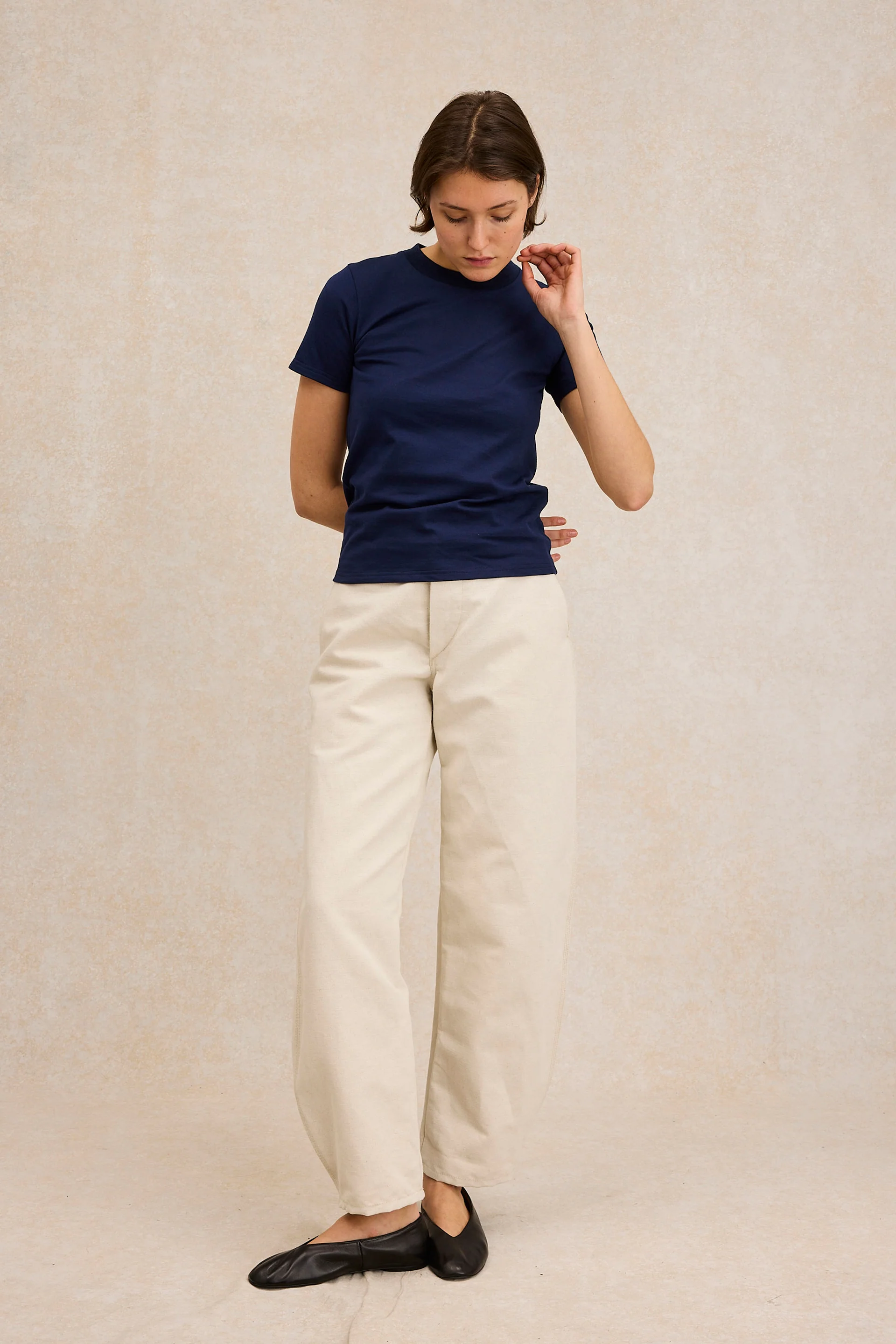 T-shirt Vic bleu marine - Image 3