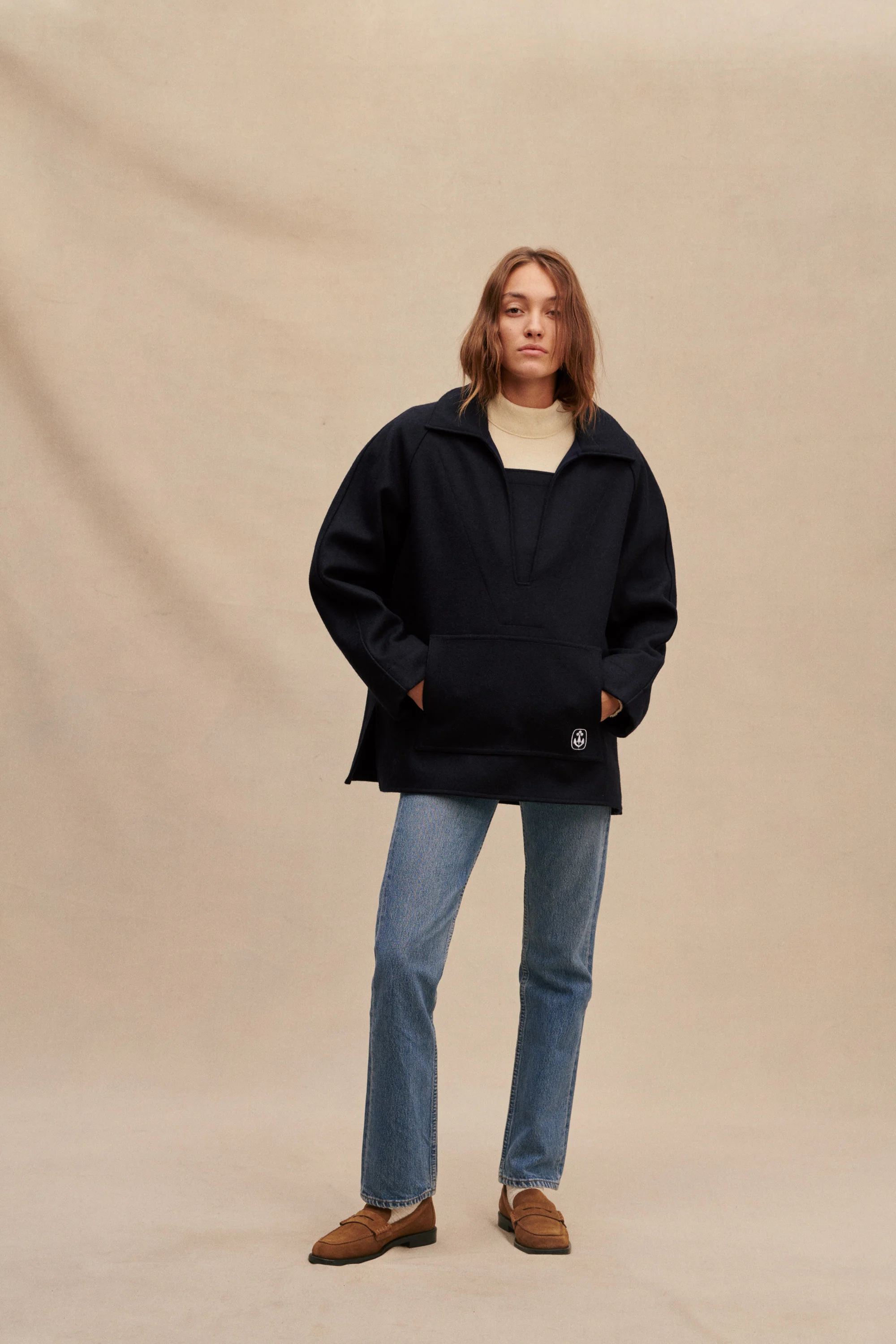 Vareuse en drap de laine pour femme - Image 3