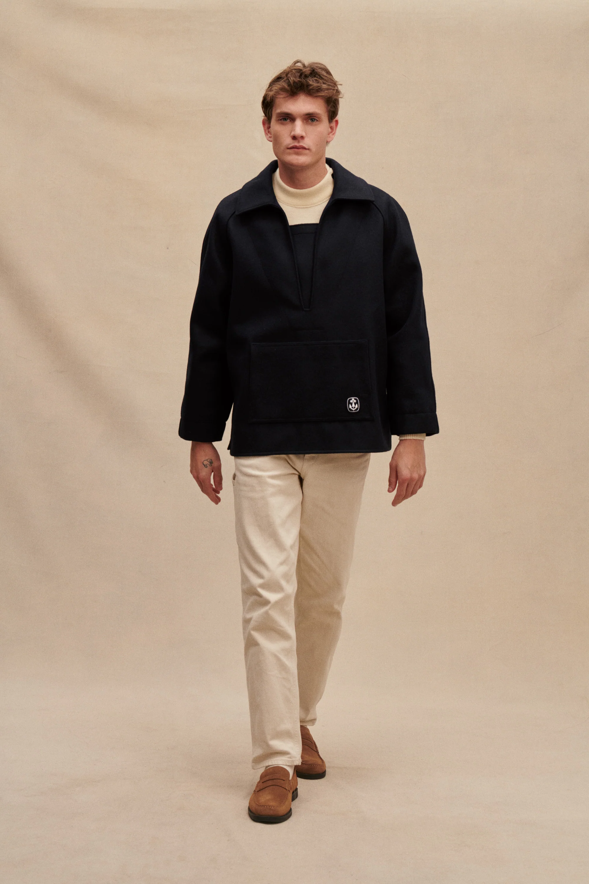Vareuse en drap de laine pour homme - Image 3